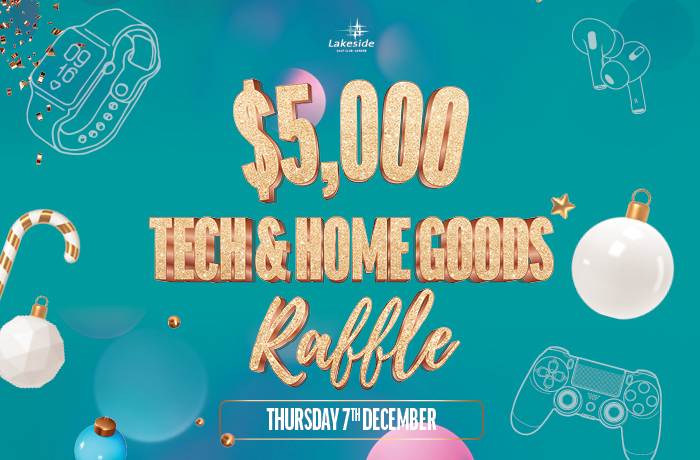 MEGA Christmas Raffles - $5,000 Tech & Home Goods