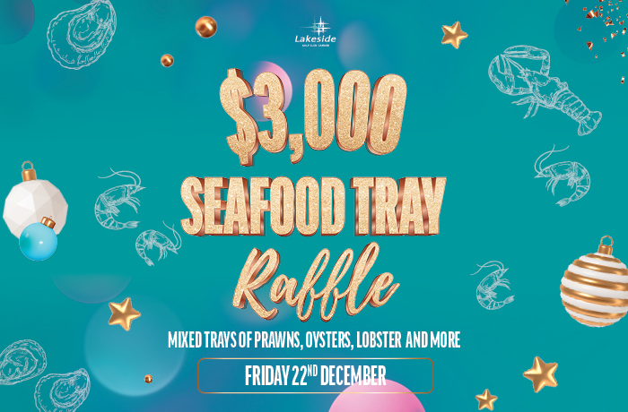 MEGA Christmas Raffles - $3,000 Seafood Trays