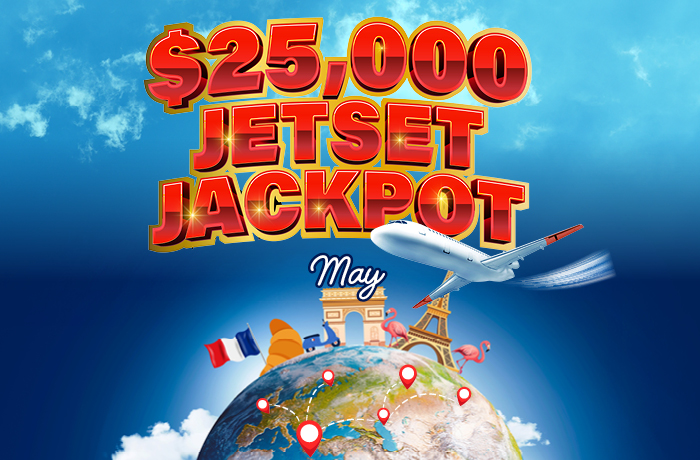 $25,000 JET SET JACKPOT - FRANCE