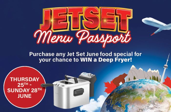 JET SET MENU PASSPORT