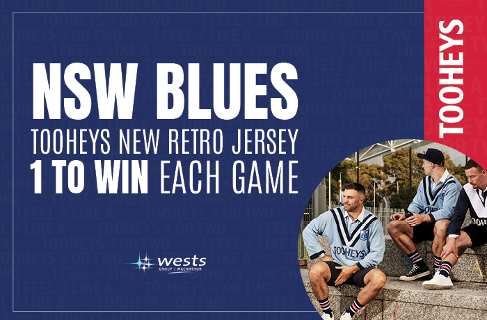 WIN A NSW BLUES RETRO JERSEY
