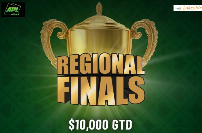 $10,000 APL REGIONAL FINALS