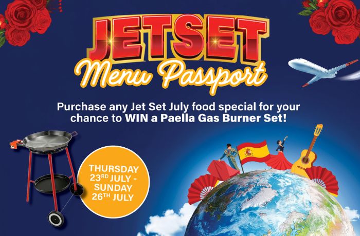 JET SET MENU PASSPORT - SPAIN