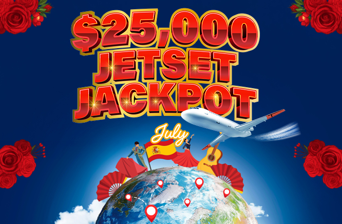 $25,000 JET SET JACKPOT - SPAIN