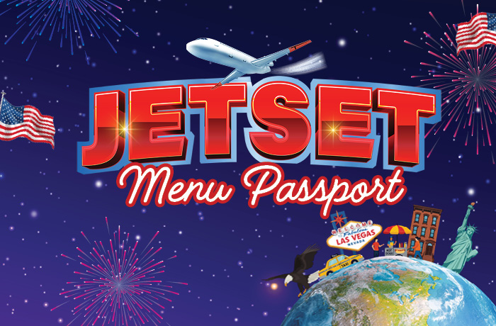 JET SET MENU PASSPORT - AMERICA